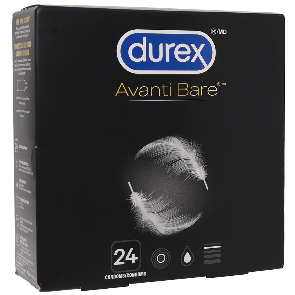 Avanti Bare Latex Condoms in 24 Pack Condoms