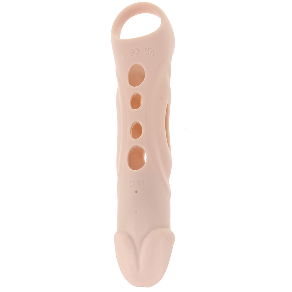 Zero Tolerance Big Boy Vibrating Extender in Light Male Enhancement > Extenders and Sleeves
