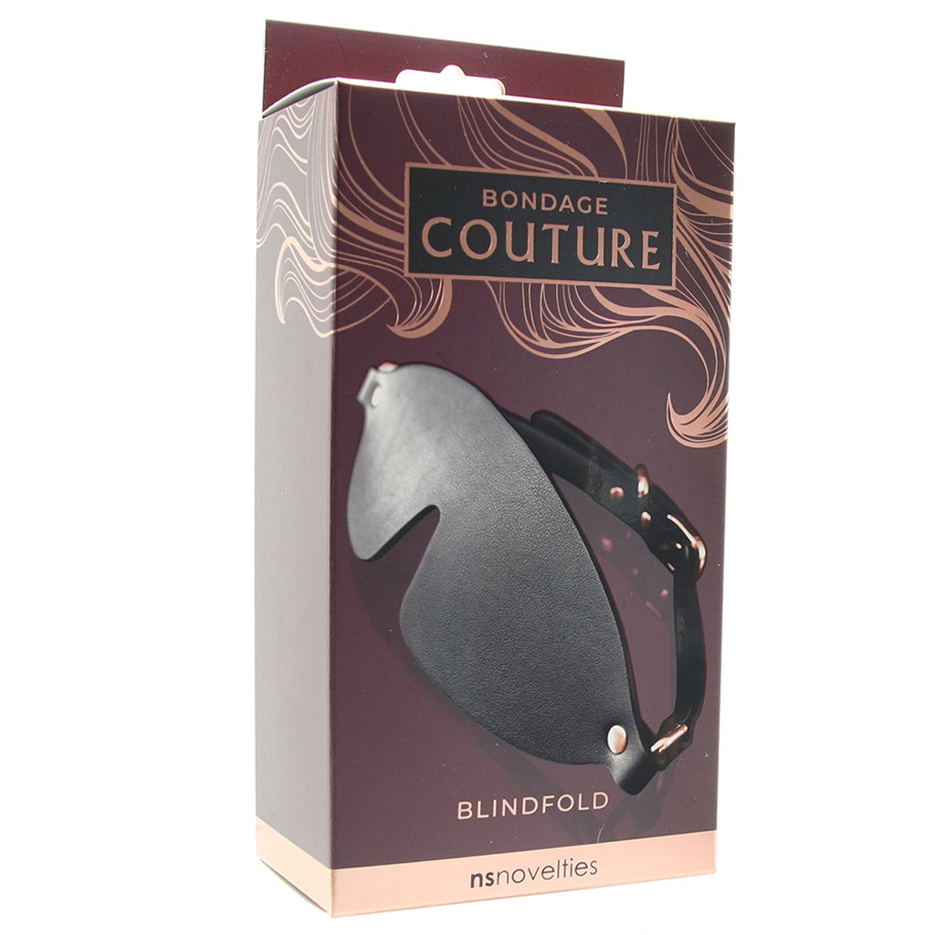 Bondage Couture Blindfold in Rose Gold Bondage and Fetish > Pleasure Masks and Dress Up Play