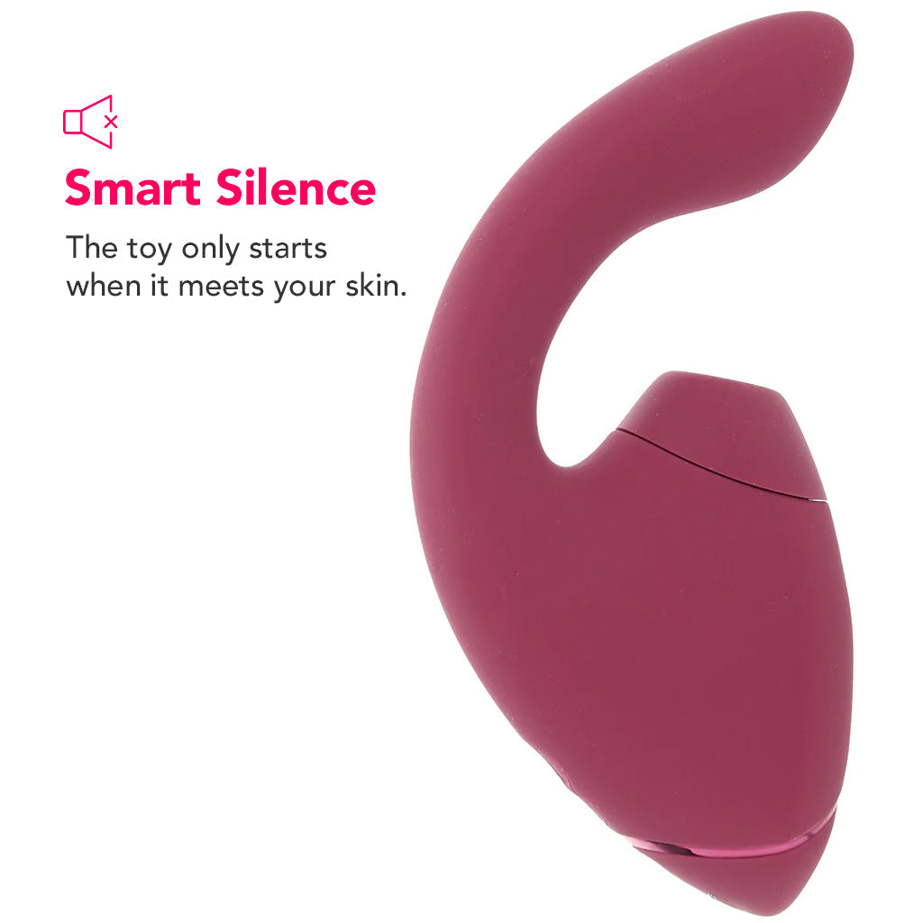 Womanizer Next Duo Clitoral Suction & G-Spot Vibe in Pink Vibrators > G-Spot Vibrators