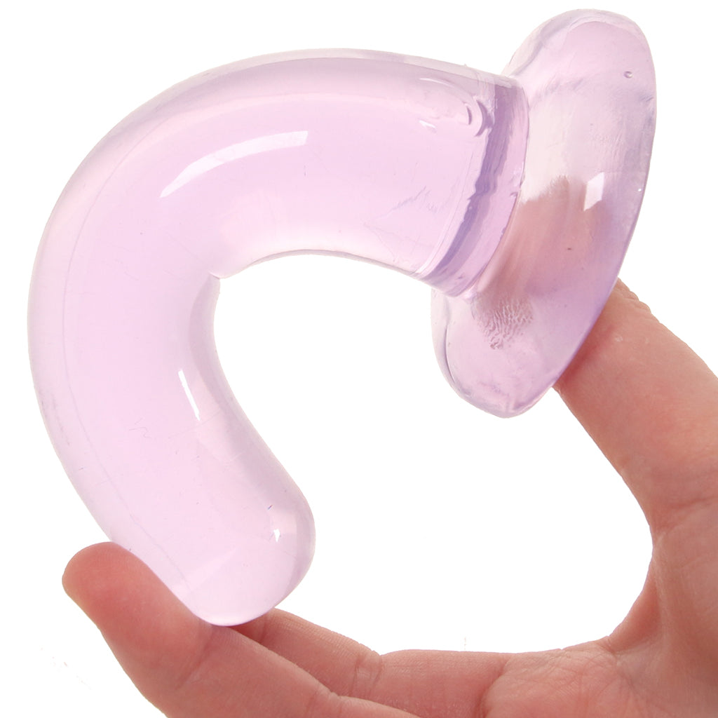 RealRock 5 Inch Straight Dildo in Purple Dildo Sex Toys > Non-Phallic Dildos