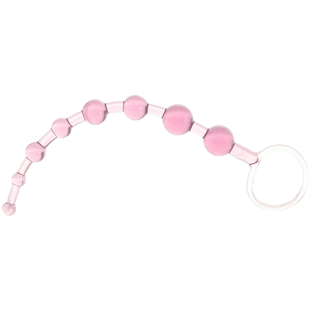 First Time Love Anal Beads in Pink Anal Sex Toys > Anal Beads