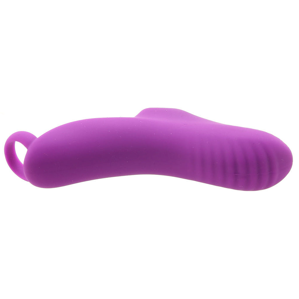 Fuzu Silicone Fingertip Massager Vibe in Purple Vibrators > Finger Vibrators