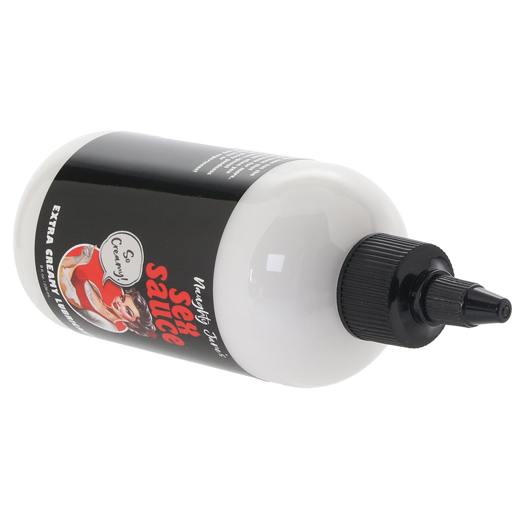 Naughty Jane's Sex Sauce Extra Creamy Lubricant in 8oz/236m Lubes and Lotions > Water Based Sex Lubes