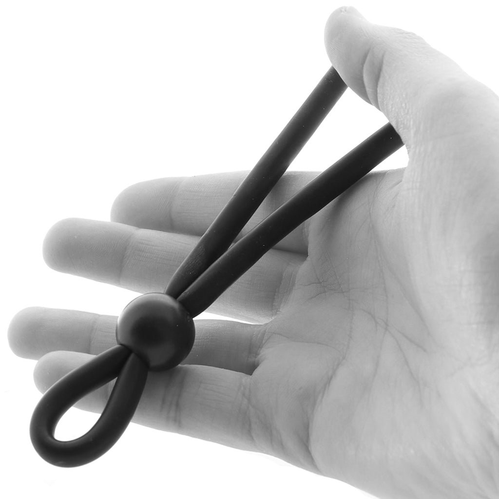 Dr. Joel Erection Enhancing Lasso in Black Cock Rings