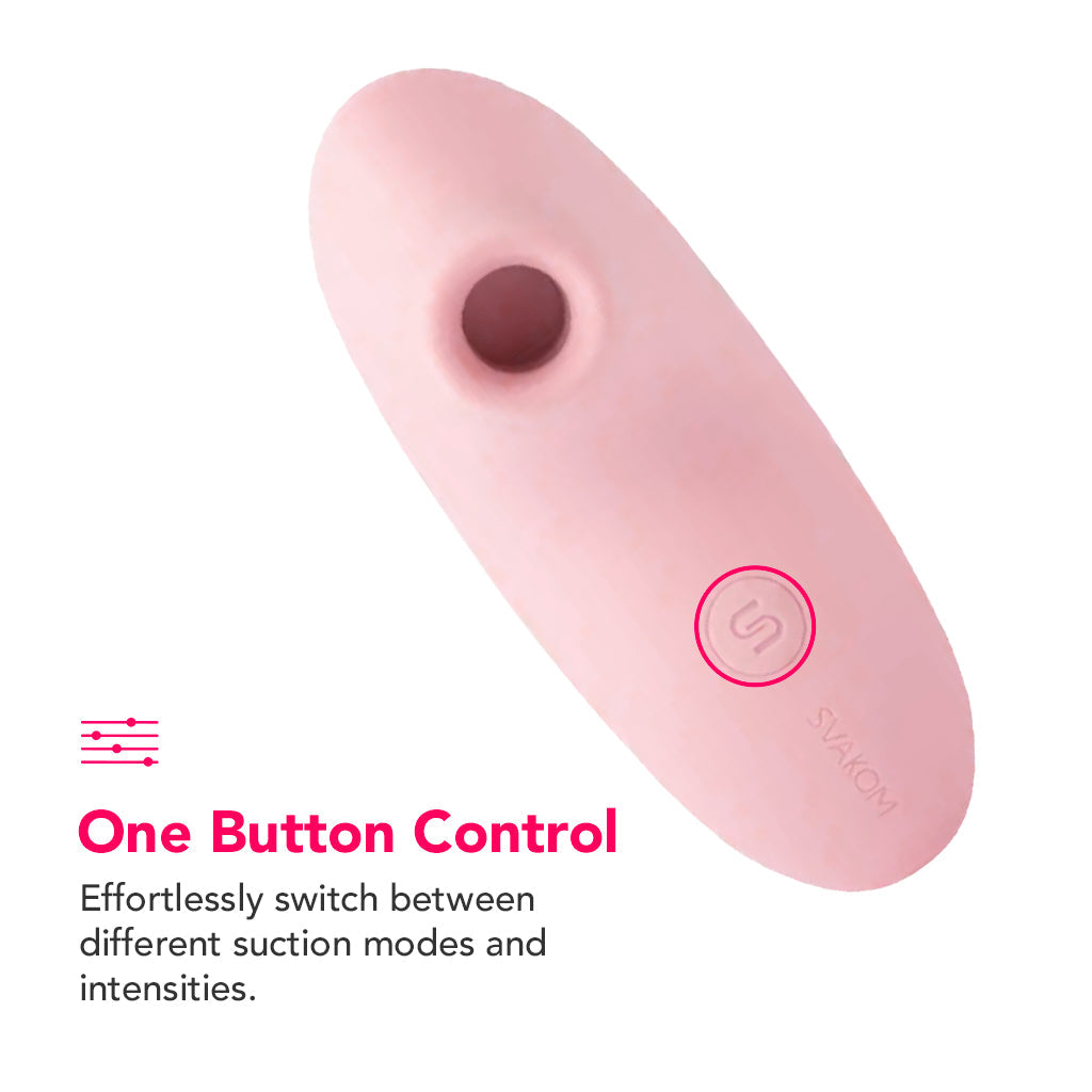 Pulse Lite Neo Suction Stimulator with App in Pale Rosette Vibrators > Clitoral Stimulators