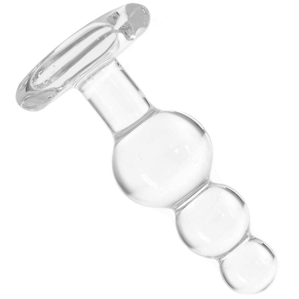 Icicles No. 47 Glass Plug Anal Sex Toys > Butt Plugs