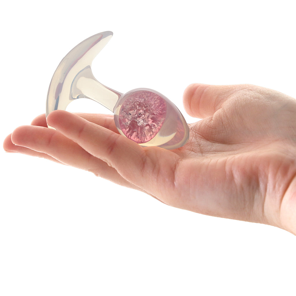 Cosmic Glams Pink Butt Plug in Small Anal Sex Toys > Butt Plugs