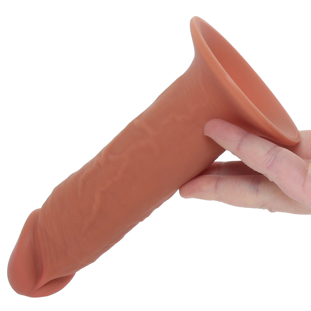 Fantasy X-tensions Elite 6 Inch Hollow Strap-On in Brown Dildo Sex Toys > Strap-On and Harnesses