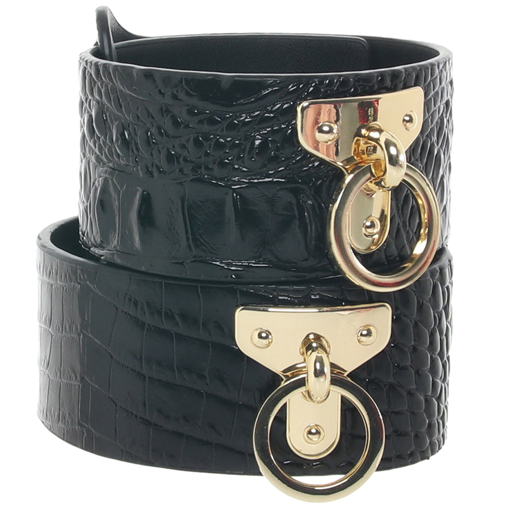 Ouch! Rome Collection Leg Cuffs Bondage and Fetish > Wrist and Ankle Cuffs