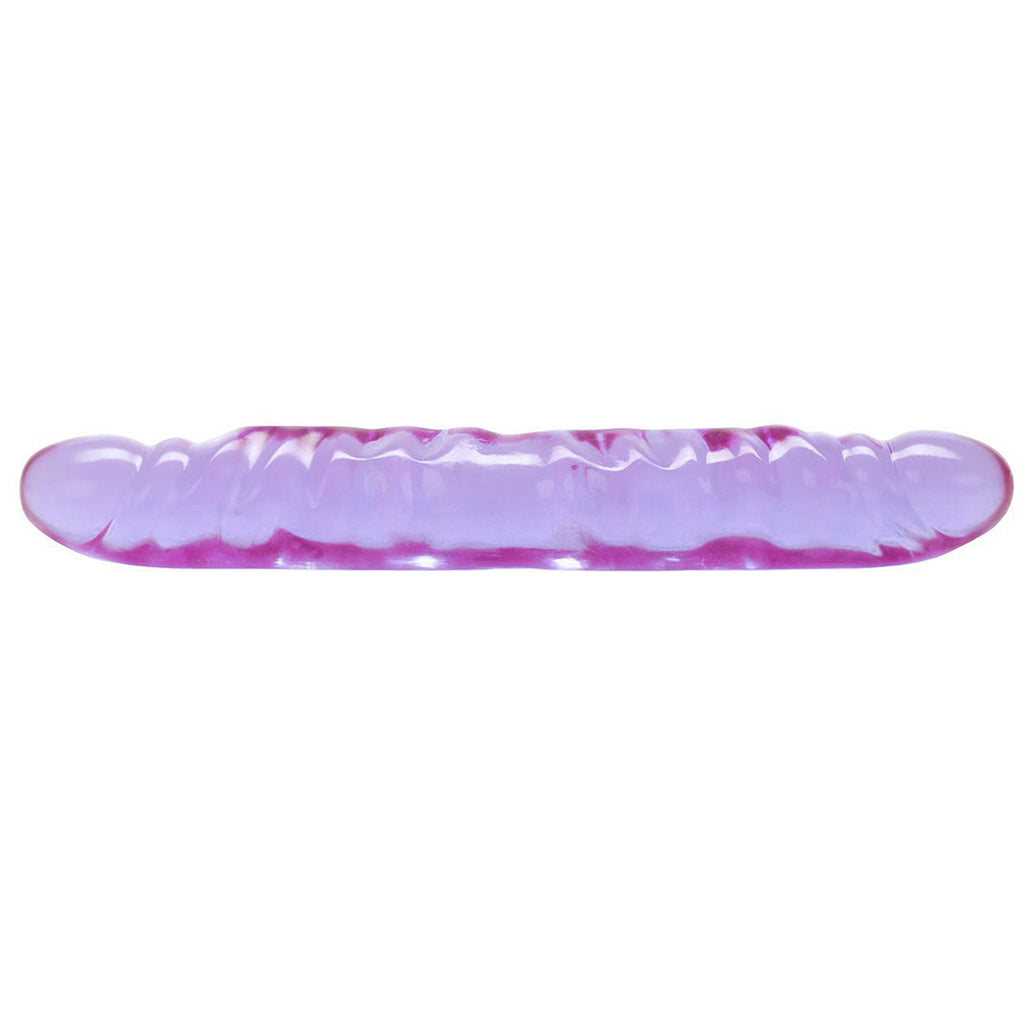 Reflective Gel 12 Inch Veined Double Dildo Dildo Sex Toys > Double Ended Dildos