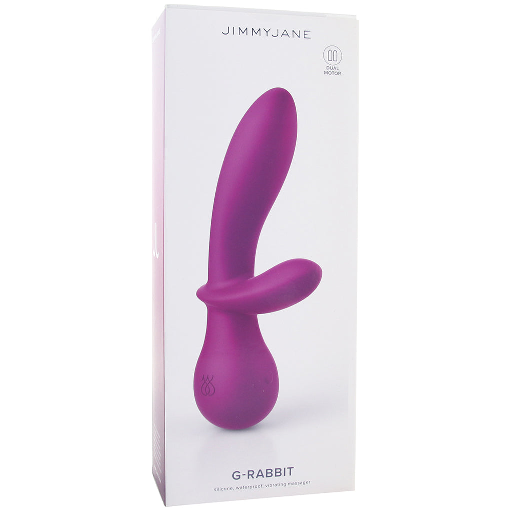 G-Rabbit Flexible Silicone Vibe in Purple Vibrators > Rabbit Vibrators