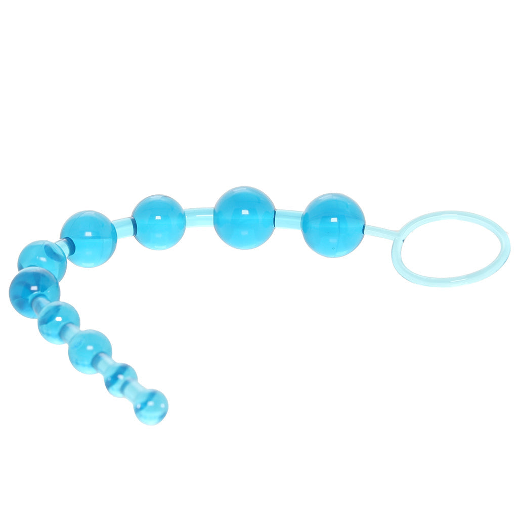 X-10 Anal Beads in Blue Anal Sex Toys > Anal Beads