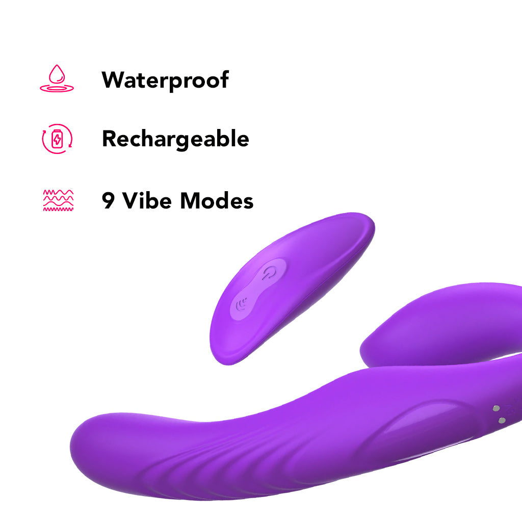 Fantasy For Her Ultimate Strapless Strap-On Vibrators > Strap-On & Wearable