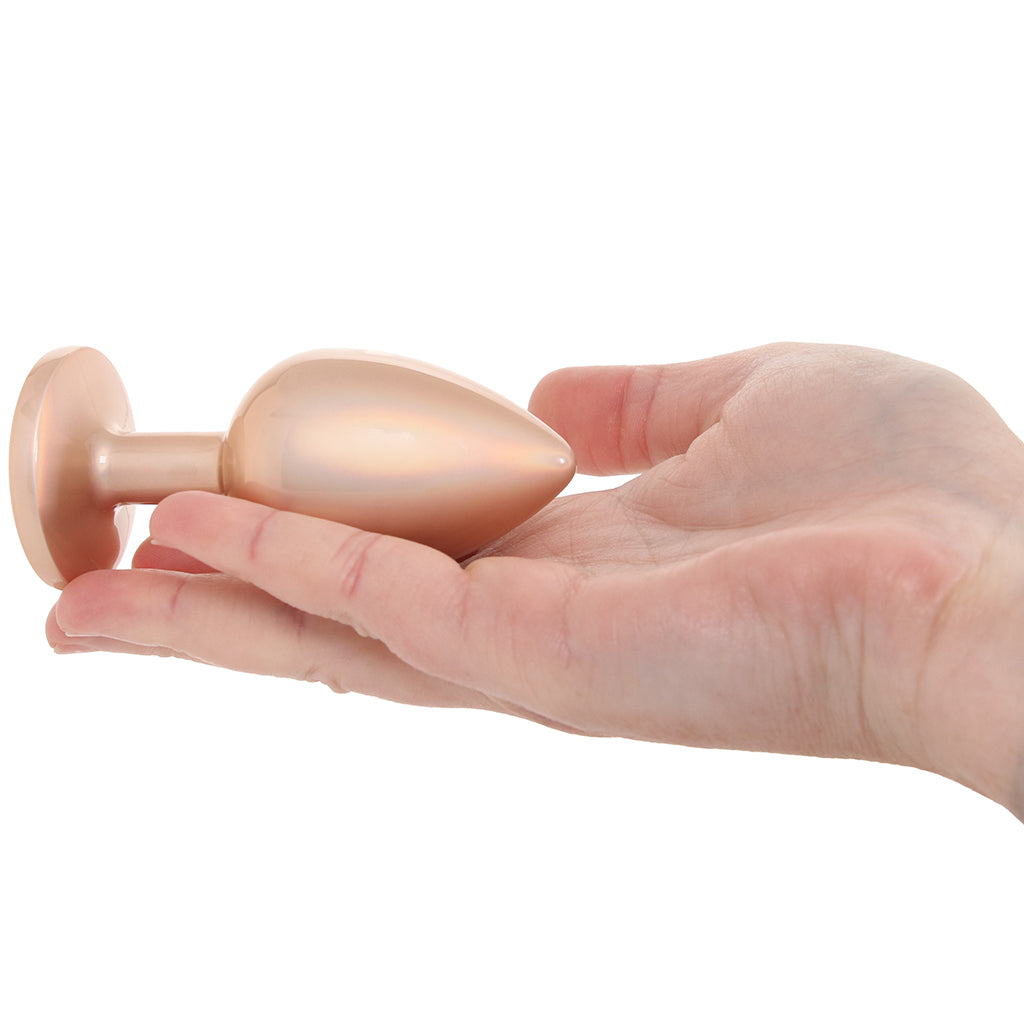 Rear Assets 3 Piece Metal Butt Plug Kit in Champagne Anal Sex Toys > Butt Plugs