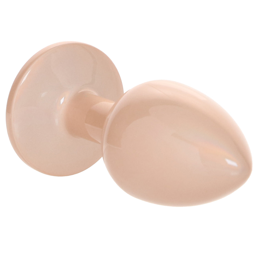 Rear Assets Small Metal Butt Plug in Champagne Anal Sex Toys > Butt Plugs
