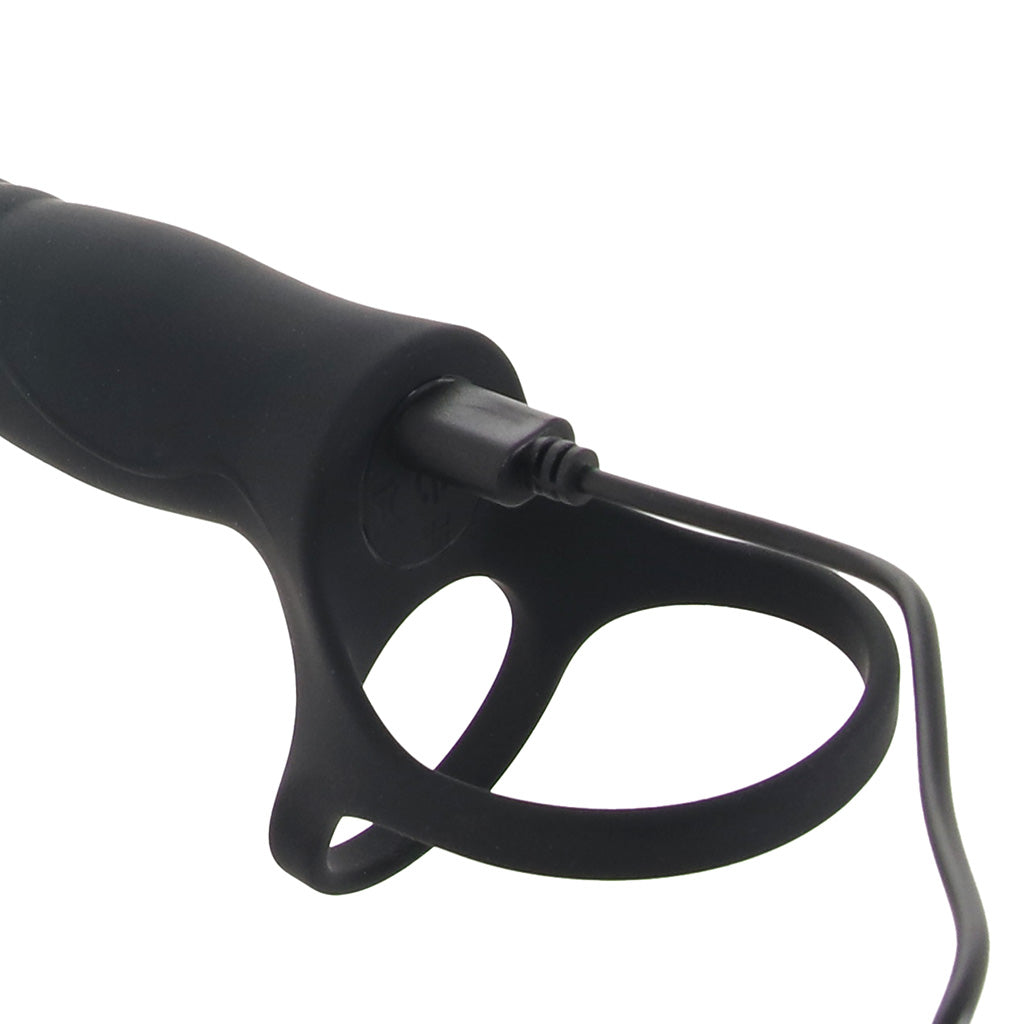 Jock Double Thrust Remote Vibe with C-Ring Anal Sex Toys > Anal Vibrators