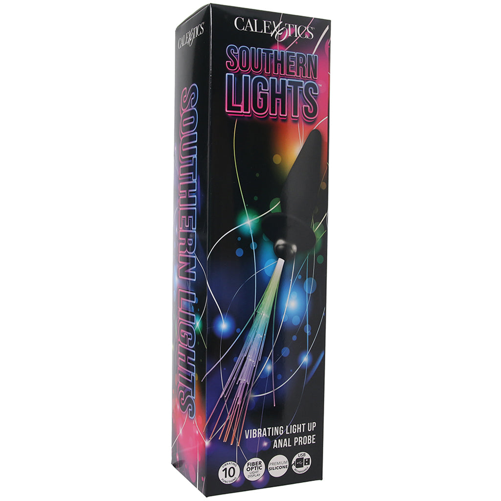 Southern Lights Vibrating Butt Plug in Black Anal Sex Toys > Butt Plugs