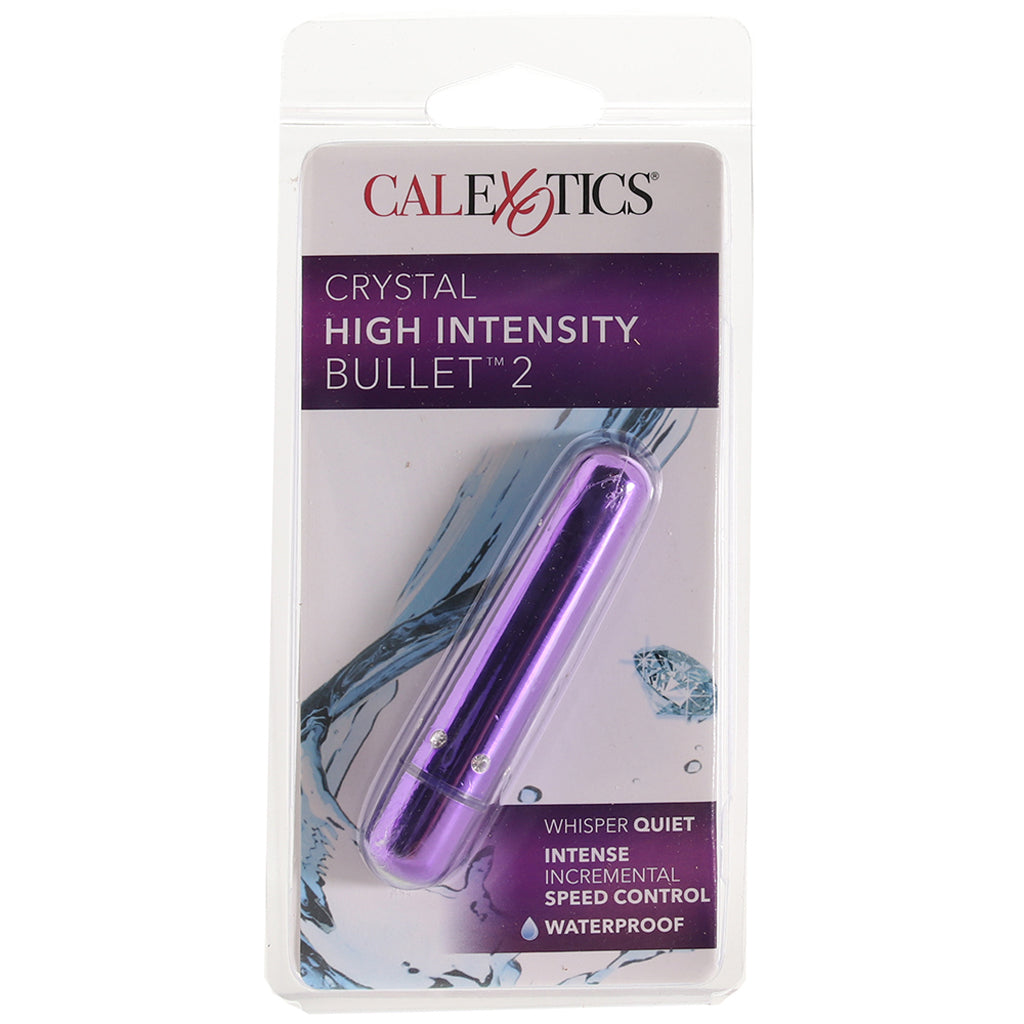 Crystal High Intensity Bullet 2 Vibe in Purple Vibrators > Bullet and Egg Vibrators