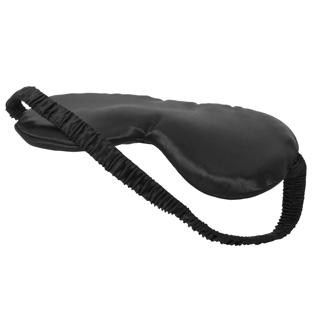 Ouch! Satin Blindfold in Black Bondage and Fetish > Pleasure Masks and Dress Up Play