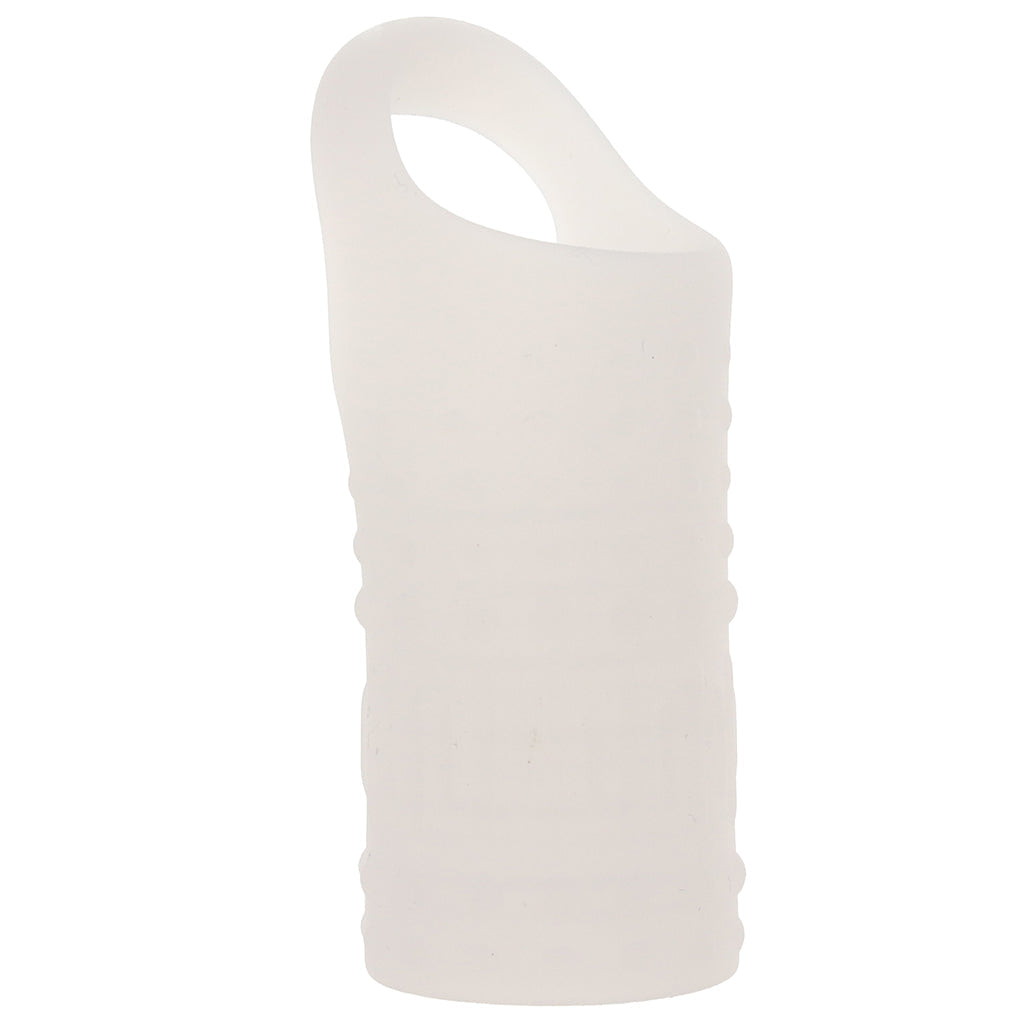 Basic Essentials Stimulation Enhancer Sleeve in Frosted Male Enhancement > Extenders and Sleeves