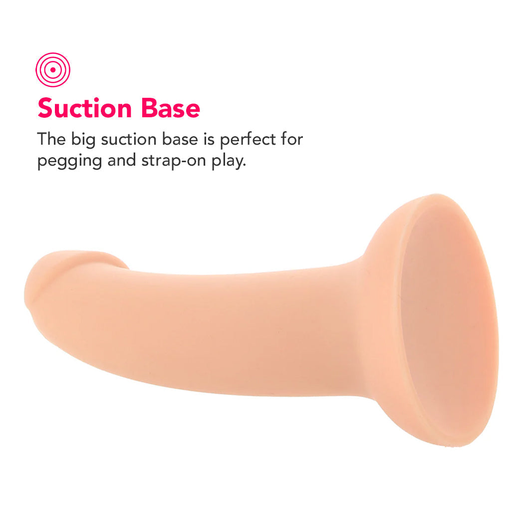 PinkCherry Premium 8 Inch Light Silicone Dildo Dildo Sex Toys > G-Spot Dildos