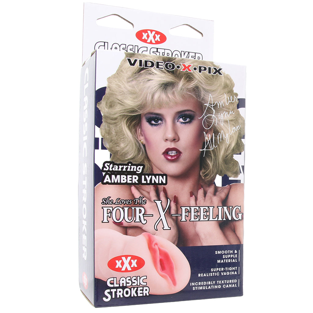 Classic Stroker Amber Lynn Pussy Stroker Male Masturbators > Pocket Strokers