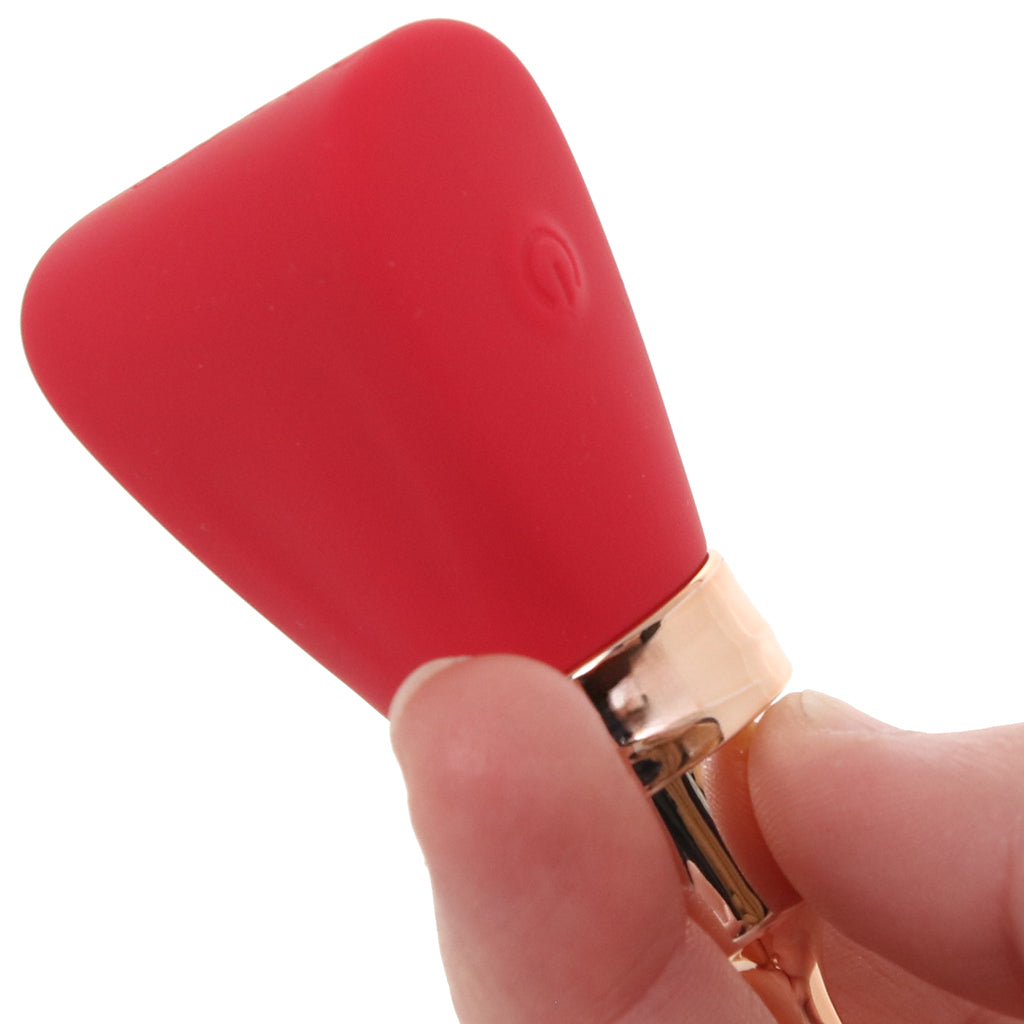 Gold Glam Tri-Tip Vibe Vibrators > Clitoral Stimulators