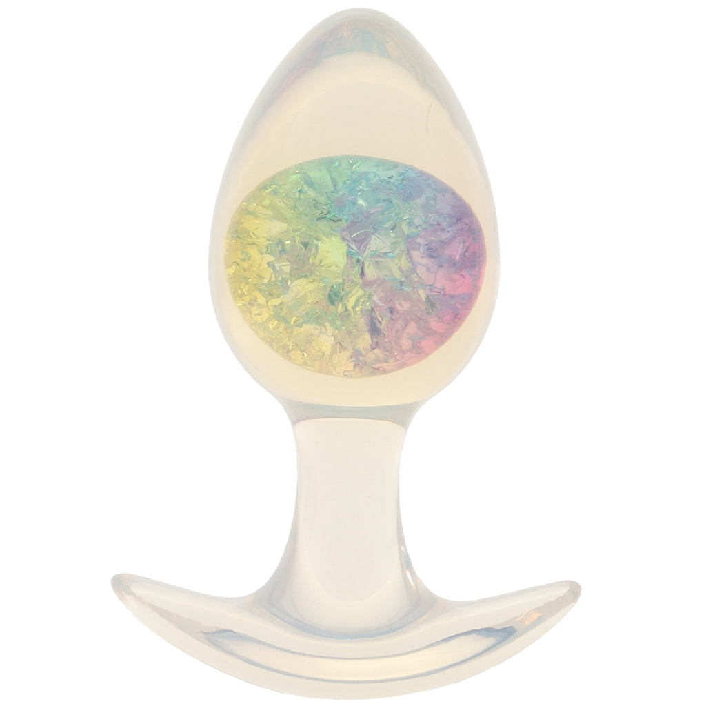 Glams Cosmic Rainbow Butt Plug in Medium Anal Sex Toys > Butt Plugs