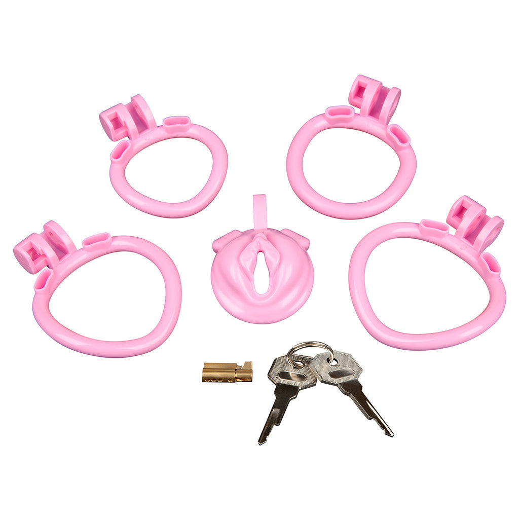 Blueline Bitchboy Degrading Mini Chastity Cage Bondage and Fetish > Cock and Ball Devices