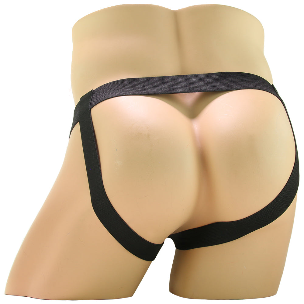 PPA Hollow Silicone Strap-On with Jock Strap in Brown Dildo Sex Toys > Strap-On and Harnesses