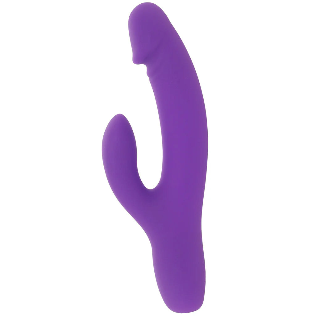 PinkCherry Realistic Slim Rabbit Vibe in Purple Vibrators > Rabbit Vibrators