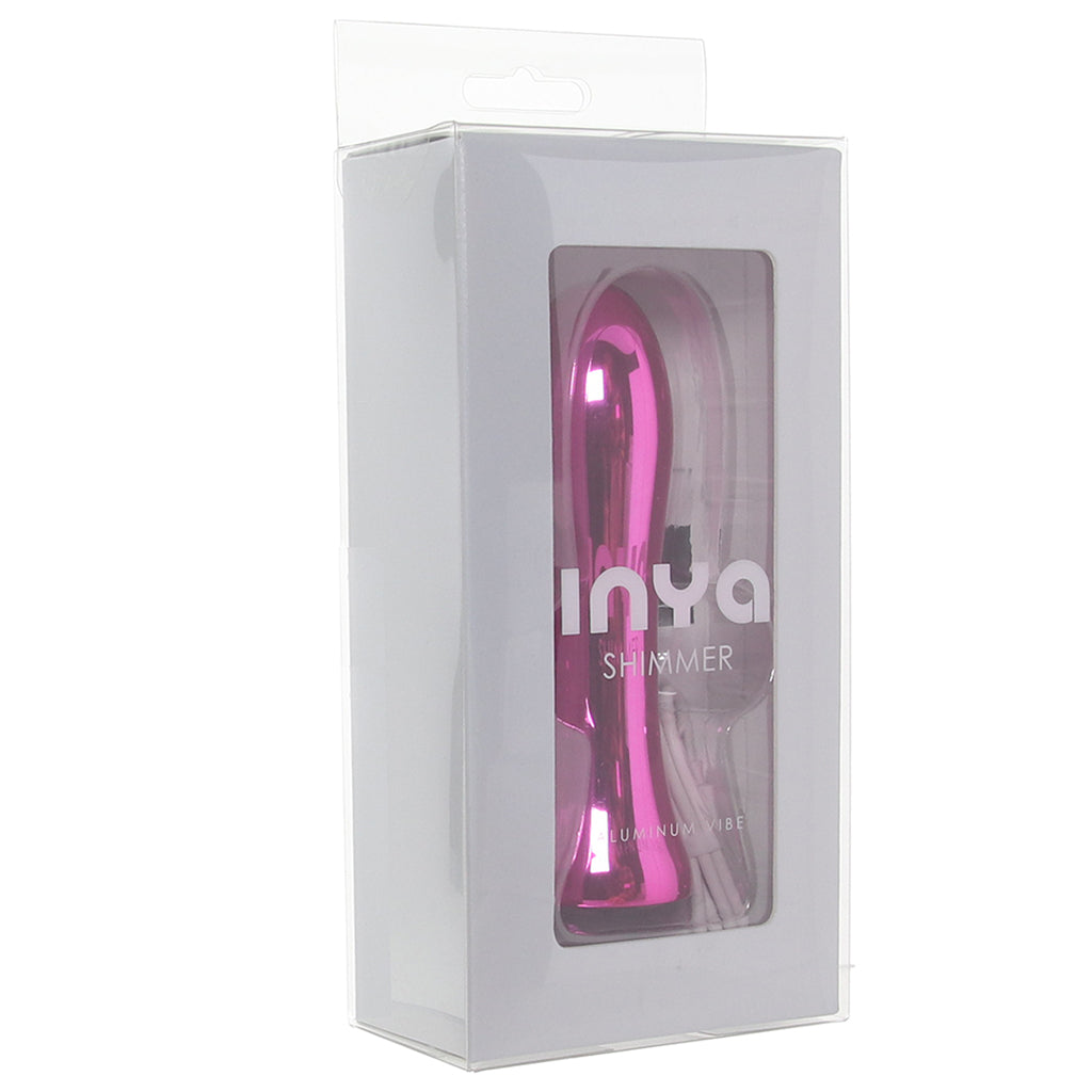Inya Shimmer Aluminum Vibe in Pink Vibrators > Bullet and Egg Vibrators