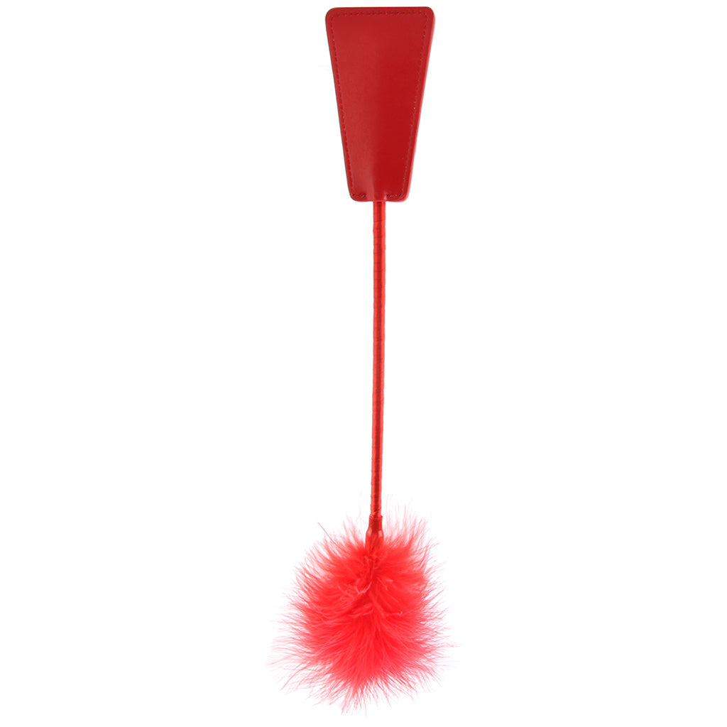 Ouch! Feather Crop in Red Bondage and Fetish > Tools & Accessories