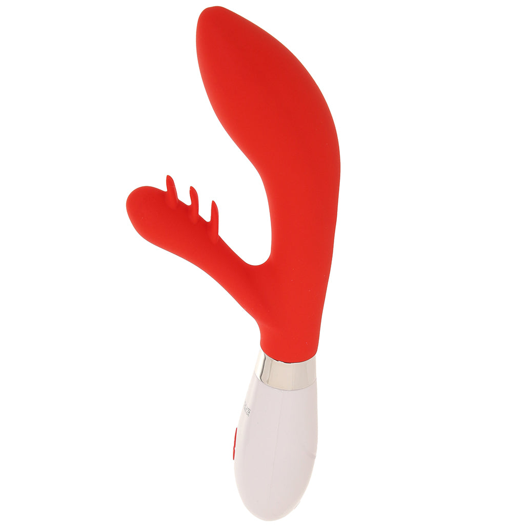 Luminous Agave Rabbit Vibe in Red Vibrators > Rabbit Vibrators