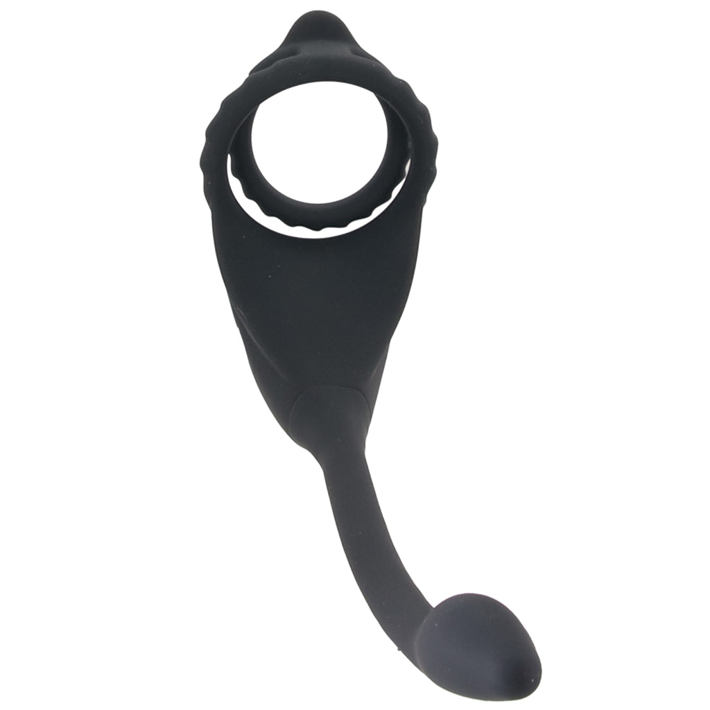 Trinity Men Vibrating C-Ring & Anal Stimulator Cock Rings