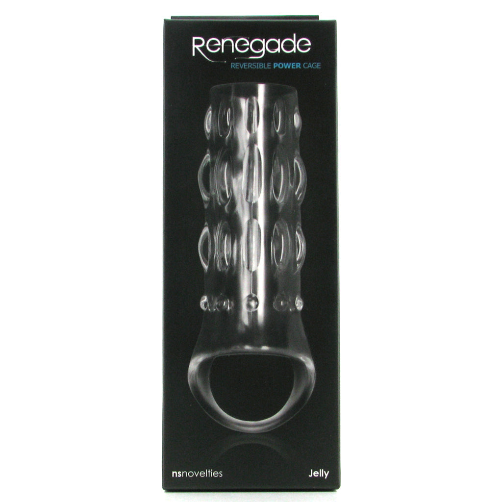 Renegade Reversible Power Cage in Clear Male Enhancement > Extenders and Sleeves