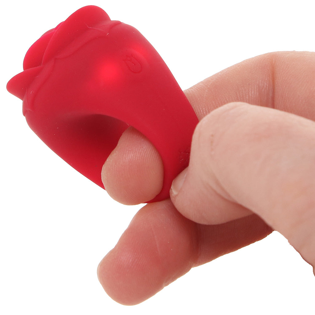 Bloomgasm Rose Ring Finger Vibe Vibrators > Finger Vibrators