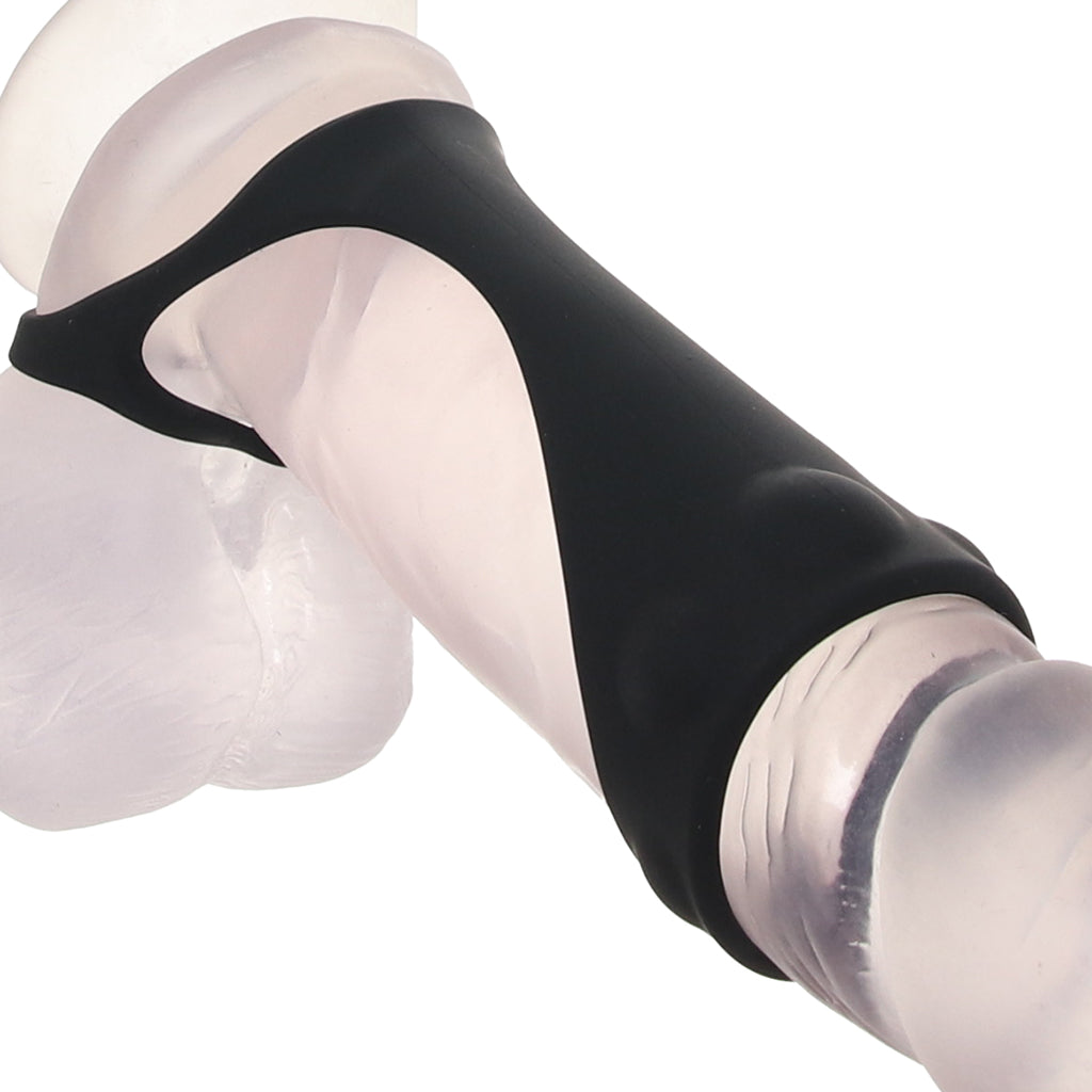 Enhancer Textured Cock Strap & Ball Stretcher Male Enhancement > Extenders and Sleeves