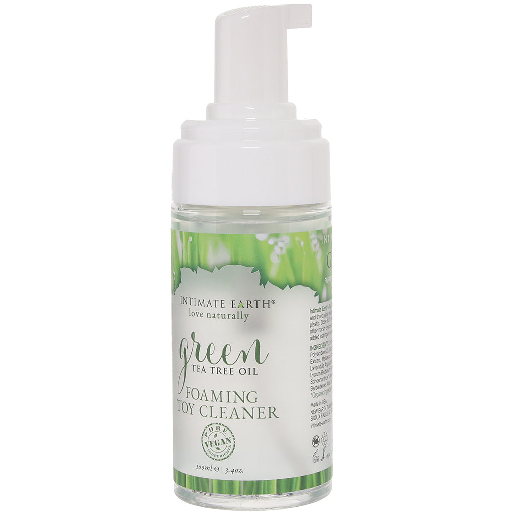 Green Foaming Toy Cleaner in 3.4oz/100ml Lubes and Lotions > Sex Toy Cleaner