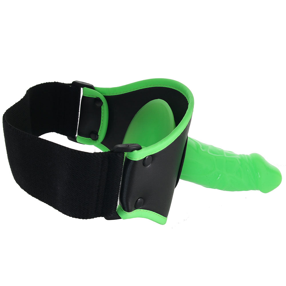 Ouch! Glow In The Dark Thigh Strap-on Dildo Sex Toys > Strap-On and Harnesses