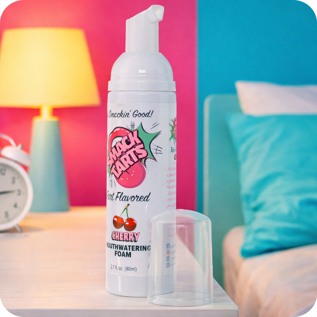 Smack Tarts Mouthwatering Foam 2.7oz/80ml in Cherry Lubes and Lotions > Flavored Sex Lubes