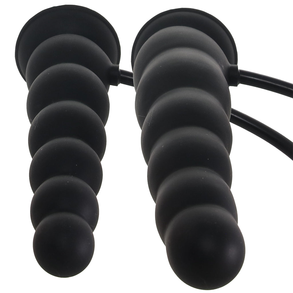 Size Up 7 Inch Ripple Inflatable Butt Plug Anal Sex Toys > Butt Plugs