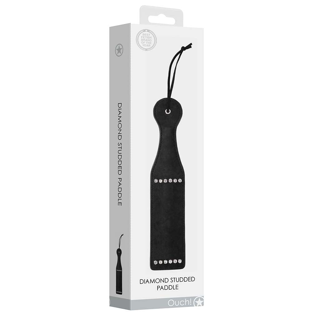 Ouch! Diamond Studded Paddle Bondage and Fetish > Whips and Crops