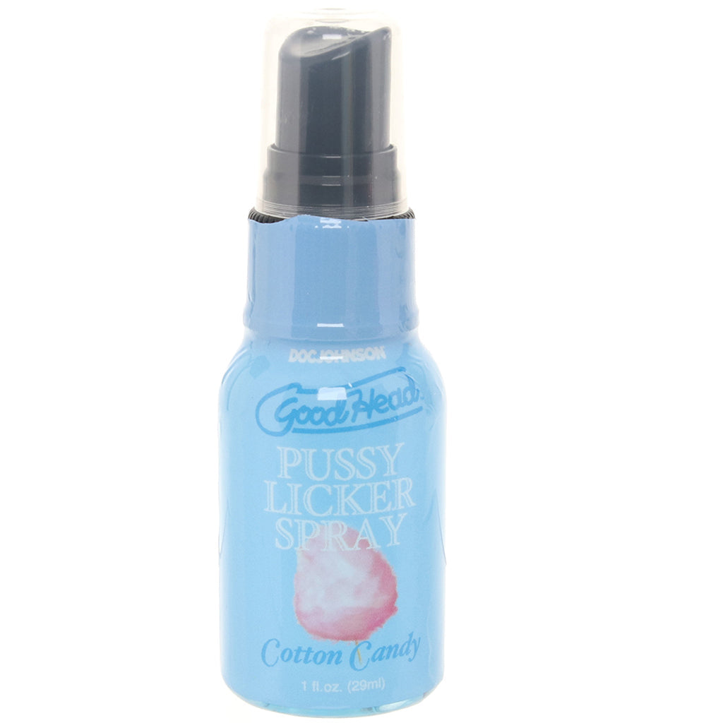 GoodHead Pussy Licker Spray 1fl.oz/29ml in Cotton Candy Lubes and Lotions > Flavored Sex Lubes