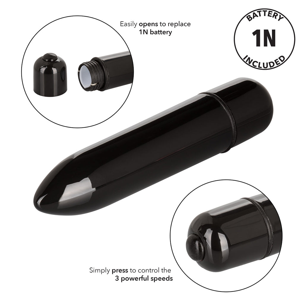 High Intensity Bullet Vibe in Black Vibrators > Bullet and Egg Vibrators