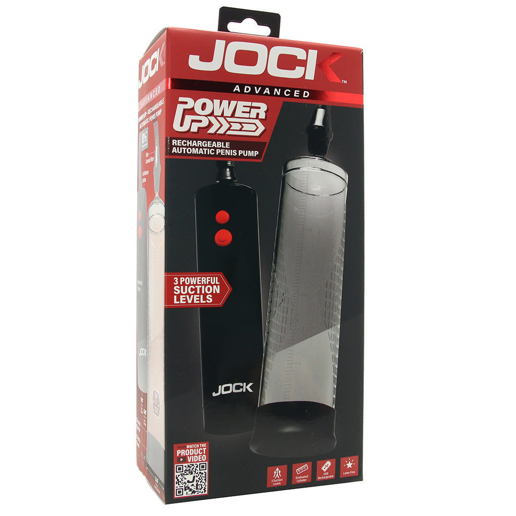 Jock Power Up Rechargeable Automatic Penis Pump Pumps