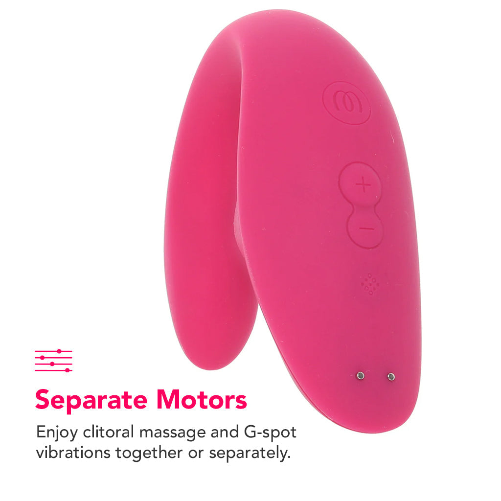 Womanizer Blend Dual Stimulator in Pink Vibrators > G-Spot Vibrators