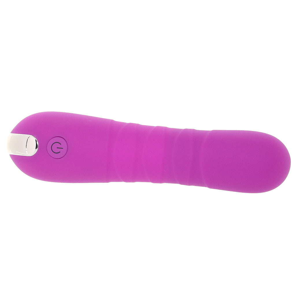 Bang! Thrusting Silicone Vibe in Purple Vibrators > G-Spot Vibrators