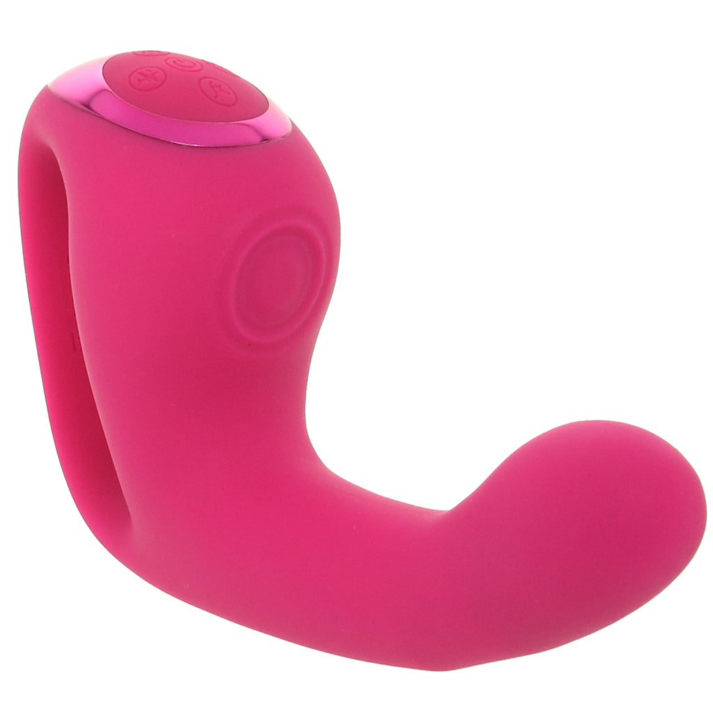 Riko Triple Thumping Finger Motion Vibe in Pink Vibrators > G-Spot Vibrators